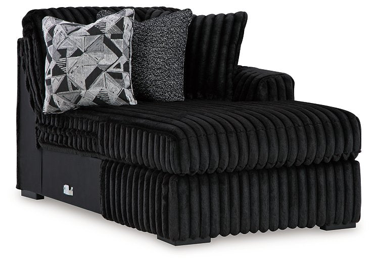 Midnight-Madness Sectional with Chaise - Maxx Save 