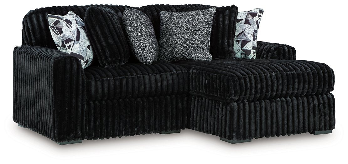 Midnight-Madness Sectional with Chaise - Maxx Save 