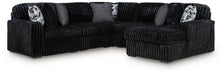 Midnight-Madness Sectional with Chaise - Maxx Save 