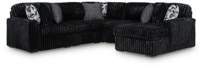 Midnight-Madness Sectional with Chaise - Maxx Save 