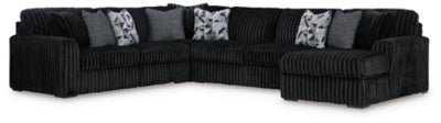 Midnight-Madness Sectional with Chaise - Maxx Save 