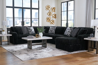 Midnight-Madness Sectional with Chaise - Maxx Save 