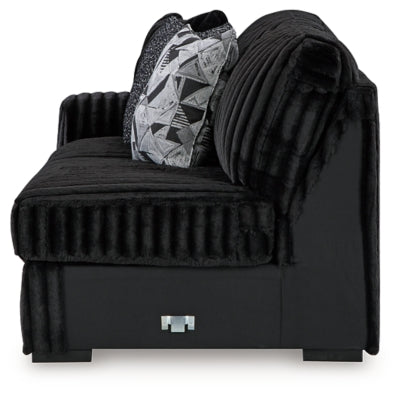 Midnight-Madness Sectional with Chaise - Maxx Save 