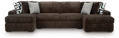 Midnight-Madness Sectional with Chaise - Maxx Save 