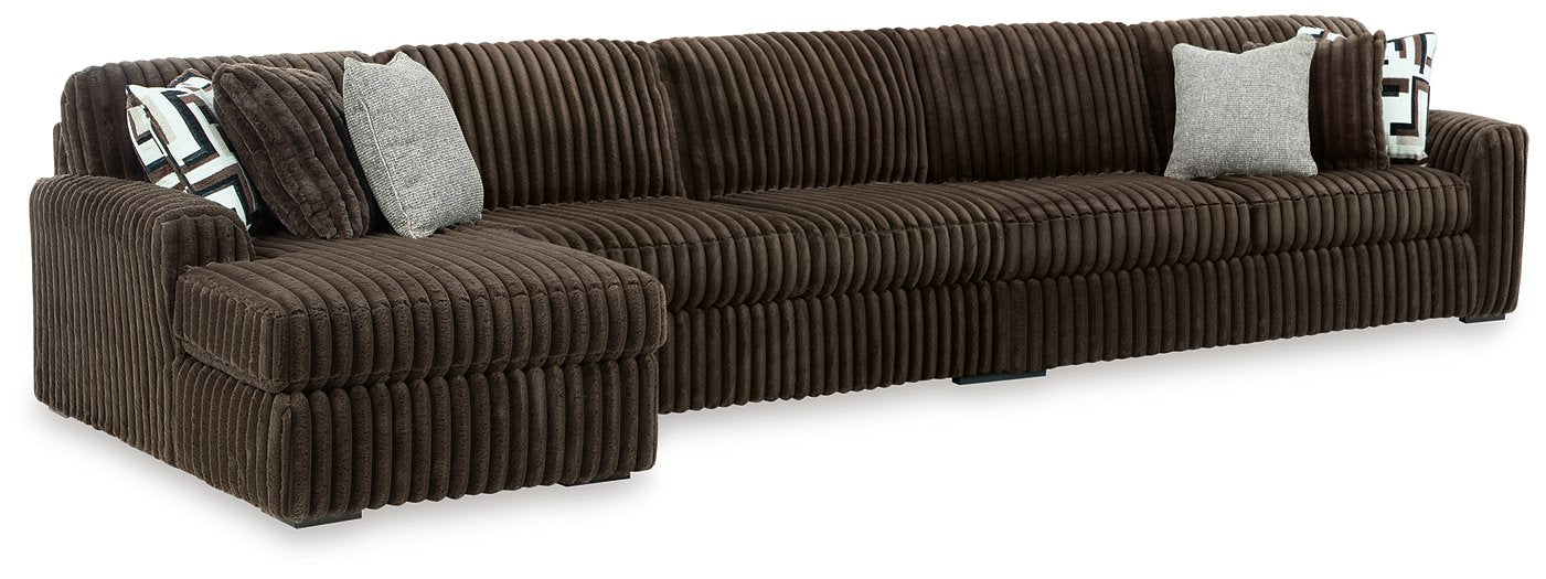 Midnight-Madness Sectional with Chaise - Maxx Save 