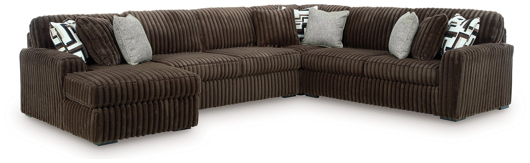 Midnight-Madness Sectional with Chaise - Maxx Save 