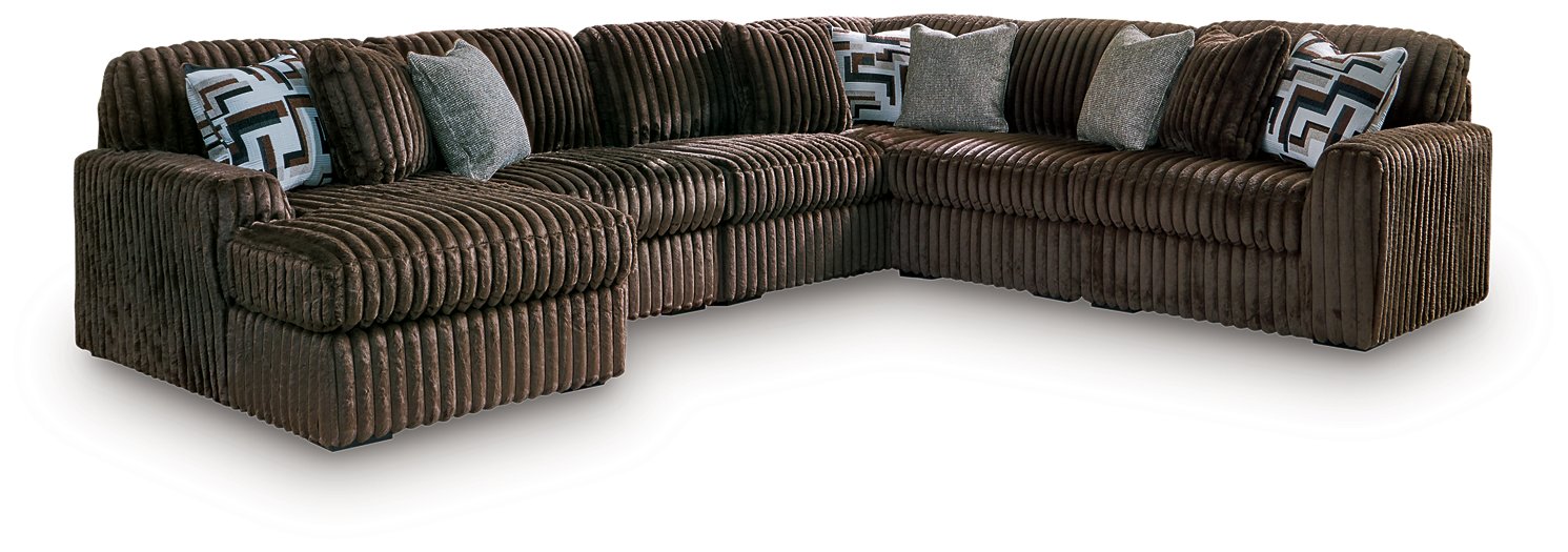 Midnight-Madness Sectional with Chaise - Maxx Save 
