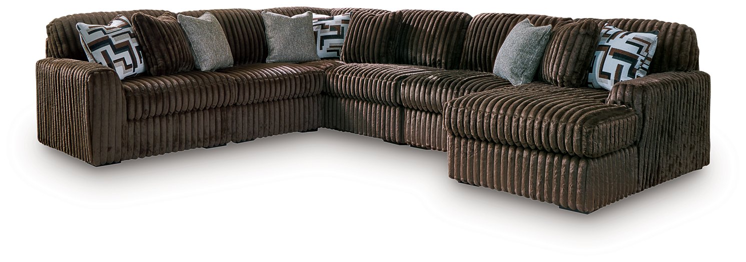 Midnight-Madness Sectional with Chaise - Maxx Save 