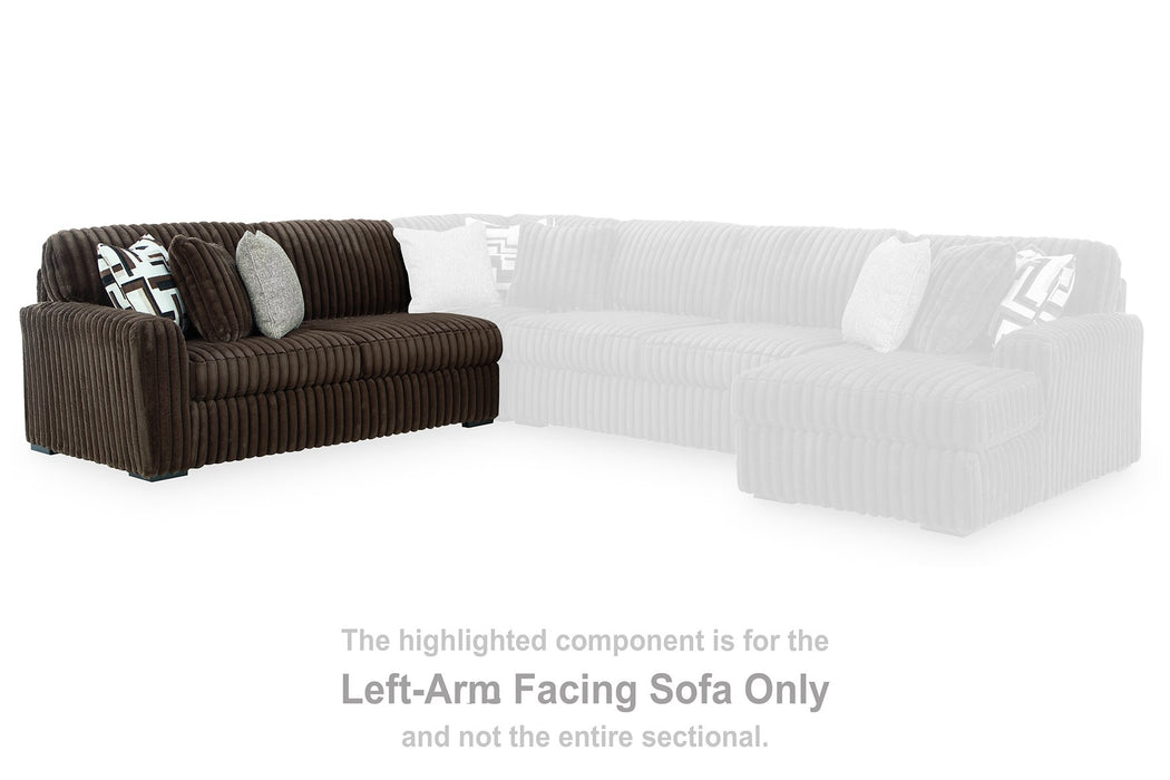 Midnight-Madness Sectional with Chaise - Maxx Save 