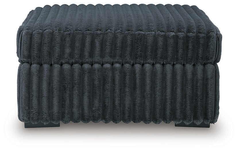 Midnight-Madness Oversized Accent Ottoman - Maxx Save 