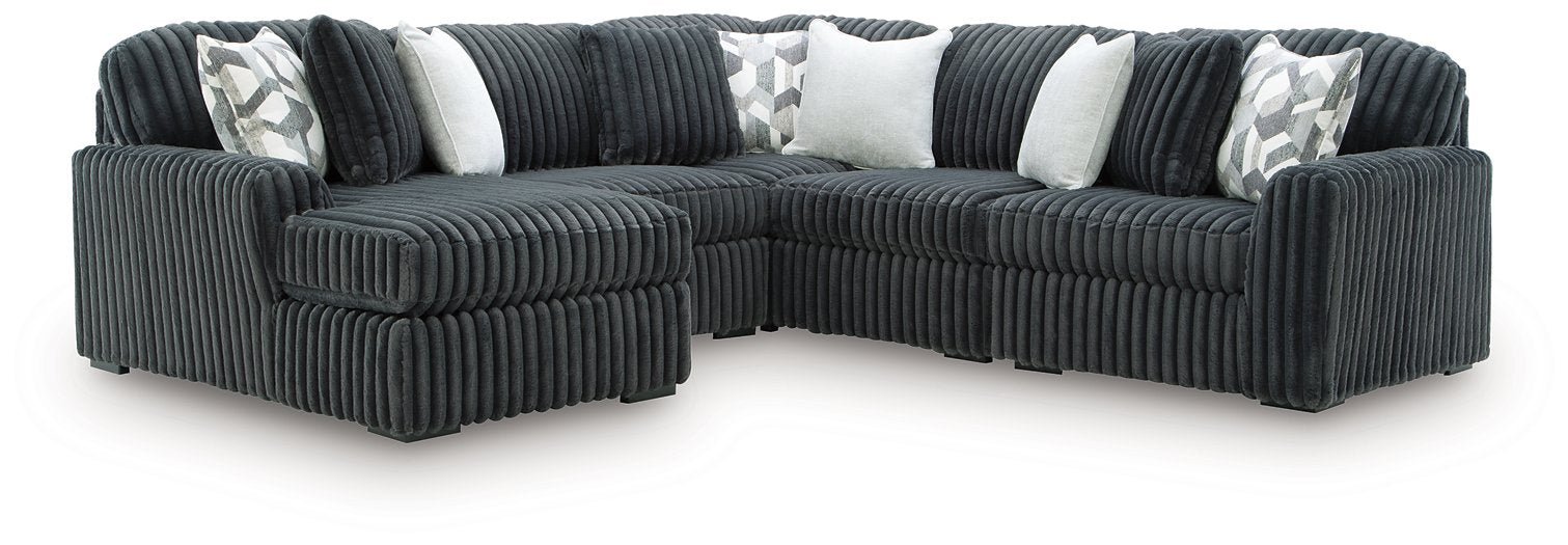 Midnight-Madness Sectional with Chaise - Maxx Save 