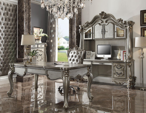 Versailles Silver PU & Antique Platinum Office Chair image