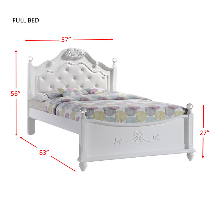 ALANA PLATFORM BEDROOM SET W/ STORAGE TRUNDLE - Maxx Save 