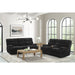 Admiral Motion Sofa in Masis Black - Maxx Save 