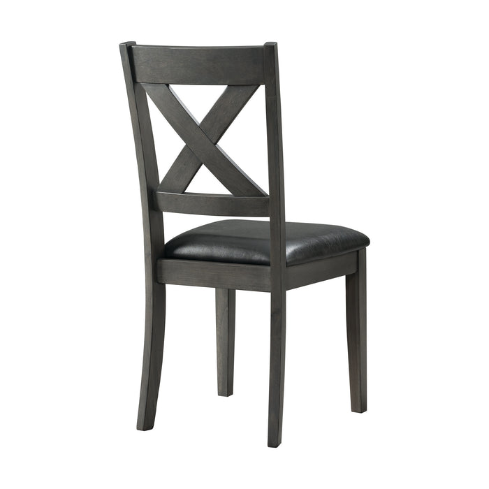 Alex Dining Side Chair Grey (2 PER PACK) - Maxx Save 