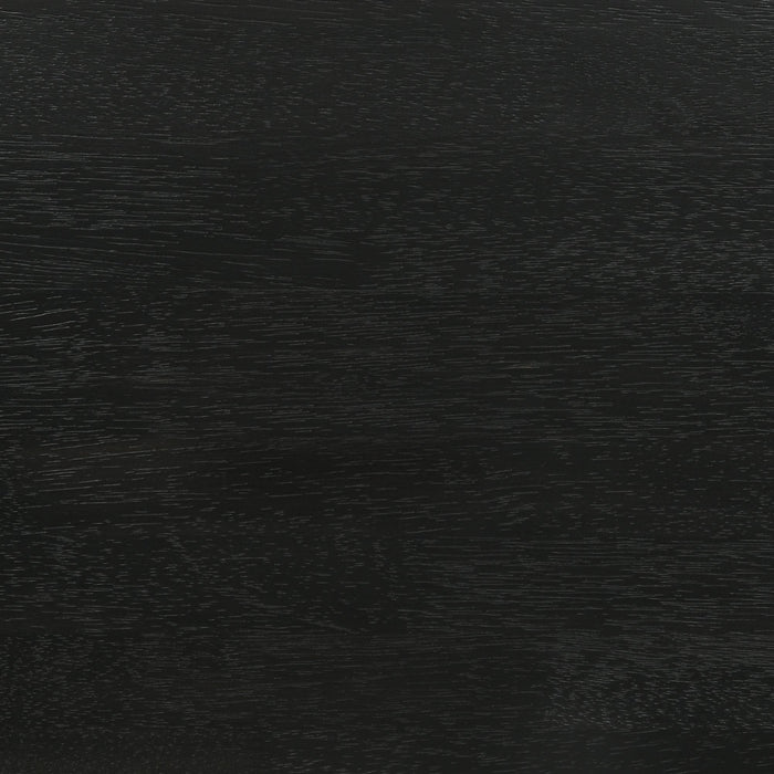 Allan 2-Drawer Nightstand in Black