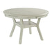 Amherst Dining Table w/Wood Leg White Finish - Maxx Save 