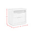 Arcadia 2-Drawer Nightstand with USB in Grey - Maxx Save 