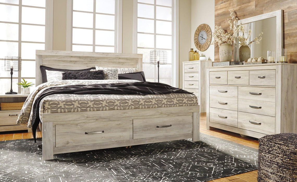 Bellaby Bed with 2 Storage Drawers - Maxx Save 