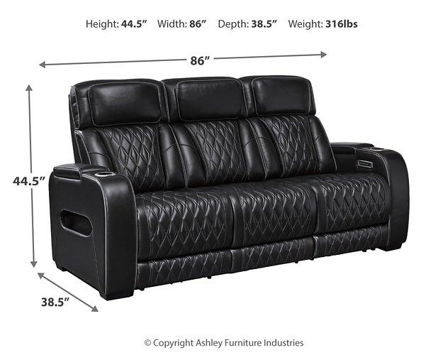 Boyington Power Reclining Sofa - Maxx Save 