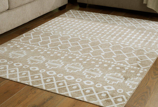 Bunchly 4'11" x 7'2" Washable Rug - Maxx Save 