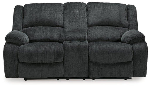 Draycoll Reclining Loveseat with Console - Maxx Save 