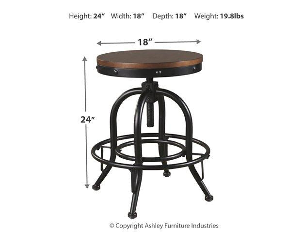 Valebeck Counter Height Bar Stool - Maxx Save 