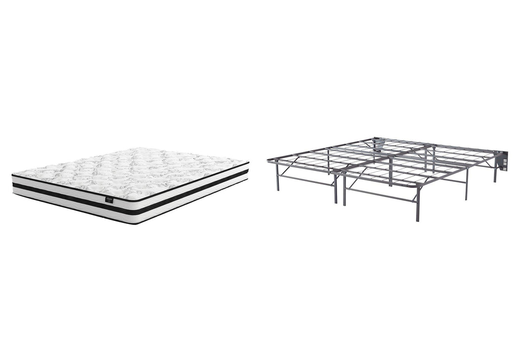8 Inch Chime Innerspring Mattress Set - Maxx Save 