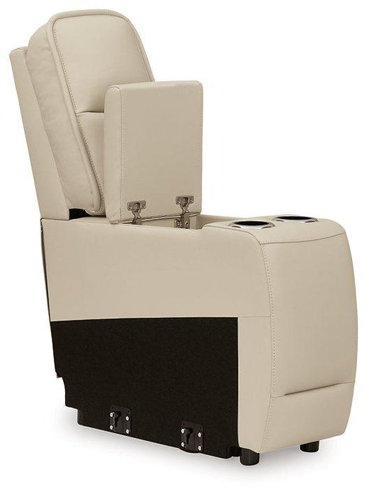 Double Deal Reclining Sectional with Console - Maxx Save 