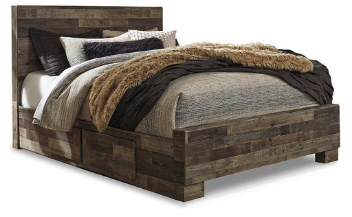 Derekson Bed with 2 Side Storage - Maxx Save 