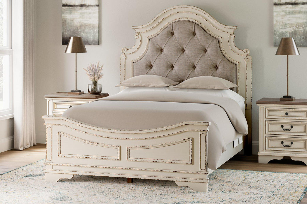 Realyn Upholstered Bed - Maxx Save 