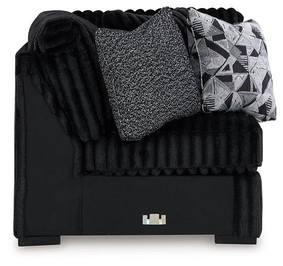 Midnight-Madness Sectional with Chaise - Maxx Save 