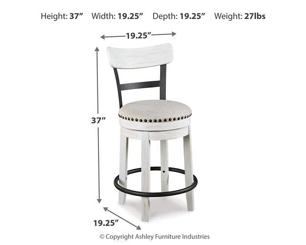 Valebeck Counter Height Bar Stool - Maxx Save 