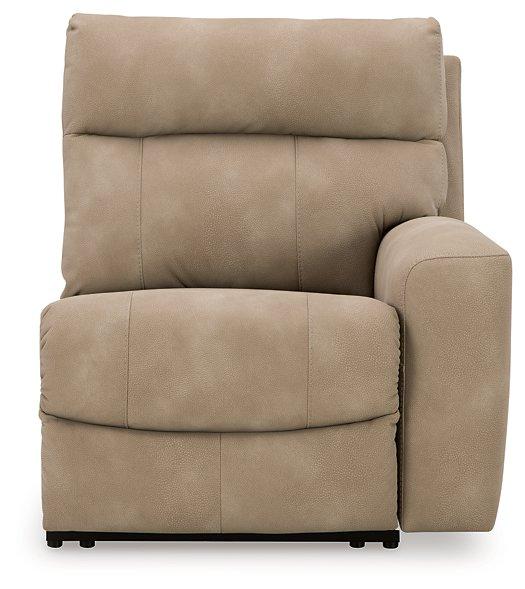 Next-Gen DuraPella Power Reclining Sectional Loveseat with Console - Maxx Save 