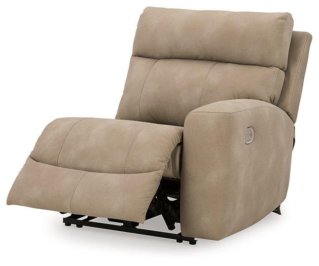 Next-Gen DuraPella Power Reclining Sectional Loveseat with Console - Maxx Save 