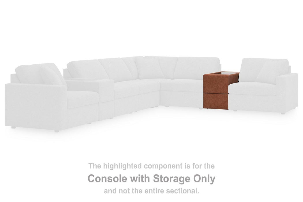 Modmax Balanced Sectional with Audio and Storage Consoles - Maxx Save 