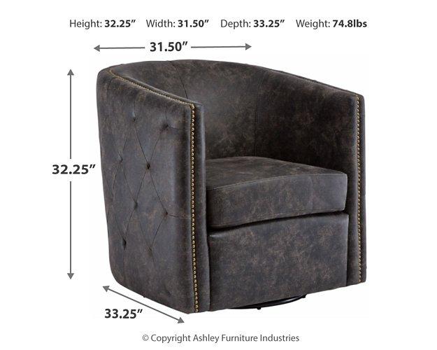 Brentlow Swivel Accent Chair - Maxx Save 