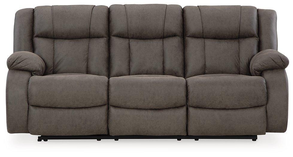 First Base Reclining Sofa - Maxx Save 