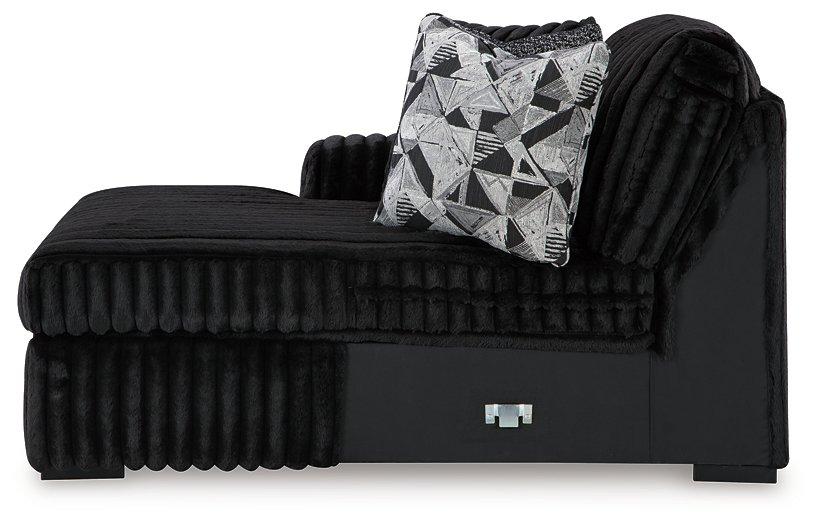 Midnight-Madness Sectional with Chaise - Maxx Save 