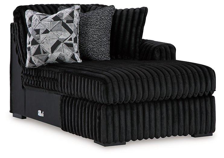 Midnight-Madness Sectional with Chaise - Maxx Save 