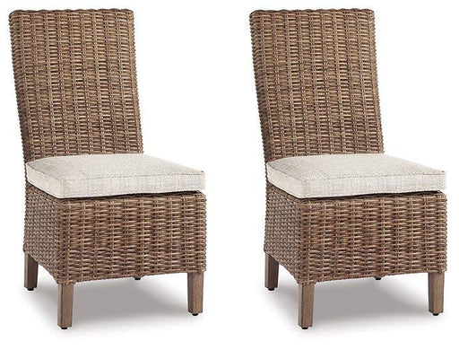 Beachcroft Outdoor Side Chair with Cushion (Set of 2) - Maxx Save 