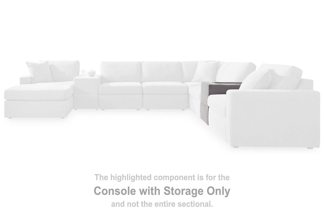 Modmax Balanced Sectional with Audio and Storage Consoles - Maxx Save 