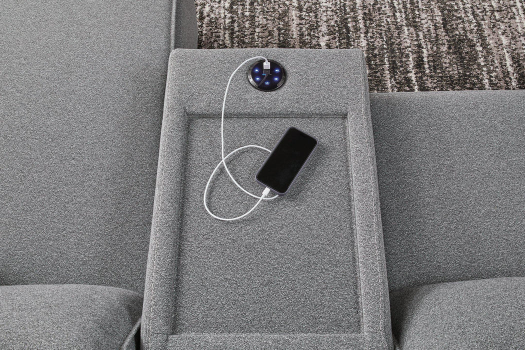 Modmax Power Reclining Sectional with Chaise - Maxx Save 