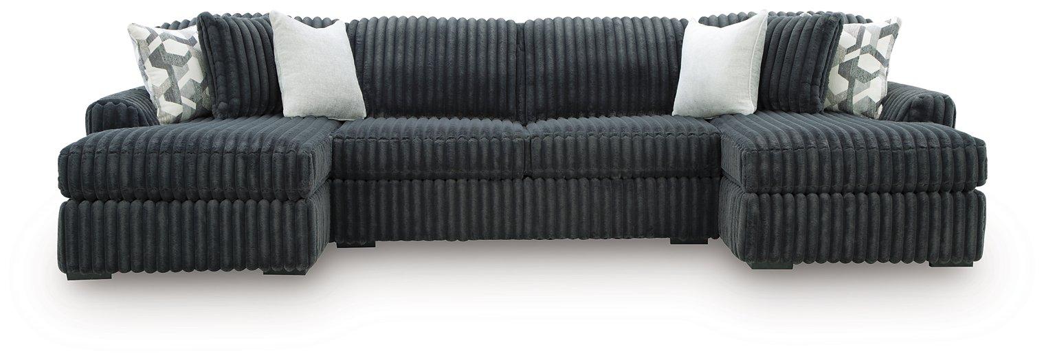 Midnight-Madness Sectional with Chaise - Maxx Save 
