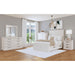Avalanche Dresser and Mirror Set in Antique White - Maxx Save 