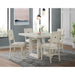 Avalanche Square Counter Table in Antique White - Maxx Save 