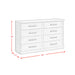 Avalanche 8-Drawer Dresser in Antique White - Maxx Save 
