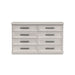 Avalanche 8-Drawer Dresser in Antique White - Maxx Save 