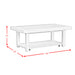 Avalanche Coffee Table in Antique White - Maxx Save 