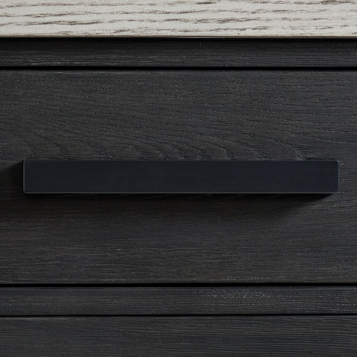 Axel Server in Light Grey and Espresso - Maxx Save 